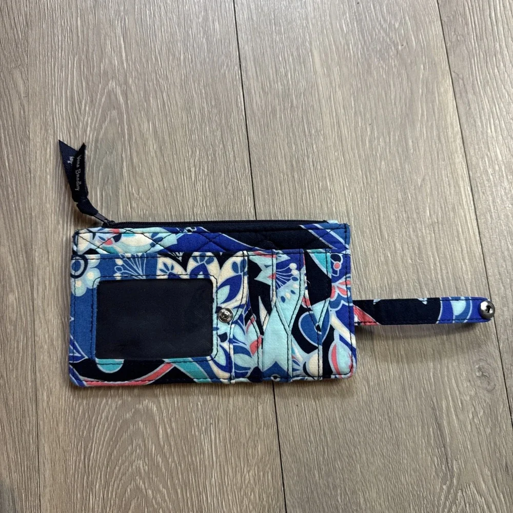 VERA BRADLEY 4 Piece Set Shoulder Bag Purse Wallet Floral Paisley Lotus Retired!